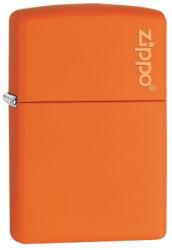 Zippo Brichetă Zippo 231ZL Orange Matte with Zippo Logo (231ZL) Bricheta