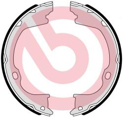 BREMBO fékpofakészlet, rögzítőfék BREMBO S 37 510 (S 37 510)