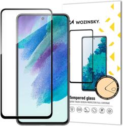Wozinsky Durable Wozinsky Full Glue Tempered Glass for Samsung S23 FE Full Screen with Frame - Black