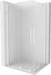 Mexen Velar Duo cabină de duș glisantă 100 x 90 cm, înghețată, albă - 871-100-090-32-20 (871-100-090-32-20)
