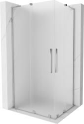 Mexen Velar L Cabină de duș Duo glisantă 100 x 90 cm, mată, crom - 871-100-090-02-33-01 (871-100-090-02-33-01)