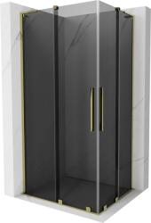 Mexen Velar L Duo cabină de duș glisantă 100 x 90 cm, grafit, auriu - 871-100-090-02-43-50 (871-100-090-02-43-50)