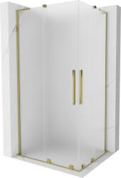 Mexen Velar L Duo cabină de duș culisantă 90 x 80 cm, mat, auriu - 871-090-080-02-33-50 (871-090-080-02-33-50)
