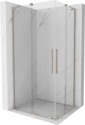 Mexen Velar L Duo cabină de duș culisantă 90 x 80 cm, transparent, nichel periat - 871-090-080-02-03-97 (871-090-080-02-03-97)