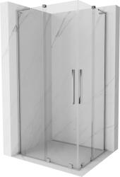 Mexen Velar L Duo cabină de duș glisantă 90 x 80 cm, transparentă, crom - 871-090-080-02-03-01 (871-090-080-02-03-01)