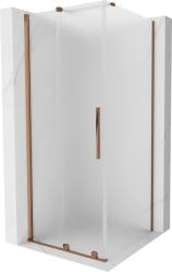 Mexen Cabină de duș culisantă Mexen Velar 100 x 100 cm, chihlimbar, aur roz - 871-100-100-31-60 (871-100-100-31-60)