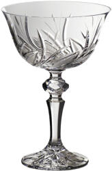 Black Crystal - Ajka Viola * Kristály Pezsgős pohár 180 ml (LCsé17908)