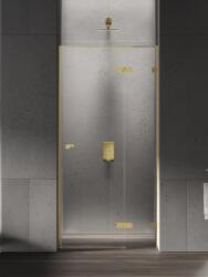 NEW TRENDY Eventa Gold Shine zuhanyajtók 100 cm dönthető arany fényes/átlátszó üveg EXK-4676 (EXK4676)
