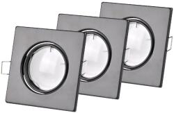 Polux Olin beépített lámpa 1x8 W fekete 305879 (305879)