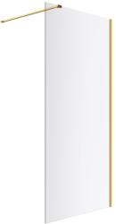 Excellent Vidoq zuhanykabin fal walk-in 100 cm arany csiszolt/átlátszó üveg KAEX. 1506.1000. LP. GB (KAEX15061000LPGB)