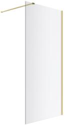 Excellent Vidoq zuhanykabin fal walk-in 100 cm arany fényes/átlátszó üveg KAEX. 1506.1000. LP. GL (KAEX15061000LPGL)