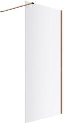 Excellent Vidoq zuhanykabin fal walk-in 90 cm réz csiszolt/átlátszó üveg KAEX. 1506.900. LP. CB (KAEX1506900LPCB)