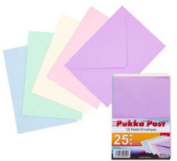 Pukka Pad Pastel szilikonos boríték C6 vegyes színek (9059-ENV) (9059-ENV)