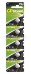 GP Batteries GP CR1220 lítium 5db/bliszter gombelem (B1520) (B1520)
