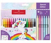 Faber-Castell 18+6 db kastélyos rostirón készlet (FABER-CASTELL_P3022-1894) (FABER-CASTELL_P3022-1894)