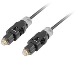 Lanberg TOSLINK M/M optikai kábel 1m (CA-TOSL-10CC-0010-BK)