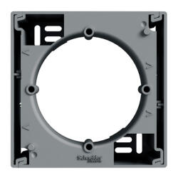 Schneider Electric Asfora - EPH6100162 - Egyes kiemelőkeret, vízszintesen sorolható, acél (EPH6100162)