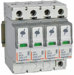Legrand 412253 túlfeszültség-levezető T1+T2 8KA 4P (412253) - lumenet