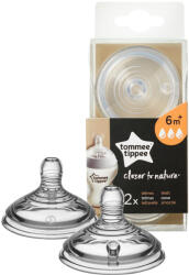 Tommee Tippee cumisüveg cumi CTN 2 db gyors folyású