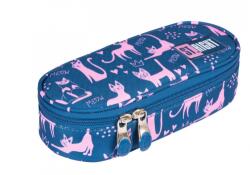 ST.RIGHT Penar borseta rigid, cu 1 compartiment si clapeta interioara, colectia St. Right Lazy Cats 35652356 Penar