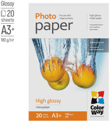 COLORWAY Fotopapir Cw Magas Fenyu 180g/m2, 20db, A3+ (pg180020a3+)
