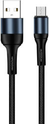 ColorWay Kabel Usb Microusb (nylon) 2, 4a 1m, Fekete (cw-cbum045-bk)