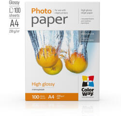 COLORWAY Fotopapir Cw Magas Fenyu 230g/m2, 100db, A4 (pg230100a4)