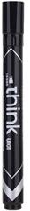 Deli Think 1, 5-5, 0 mm fekete vágott hegyű permanent marker (DEU10120) - officedepot
