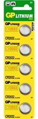 GP Batteries GP CR2032 lítium gombelem 5db/bliszter (B1532) - officedepot