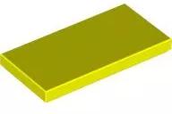 LEGO® 87079c236 - LEGO neon sárga csempe 2 x 4 méretű (87079c236)