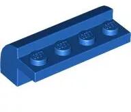 LEGO® 6081c7 - LEGO kék kocka 2 x 4 x 1 1/3 méretű, íves tetővel (6081c7)