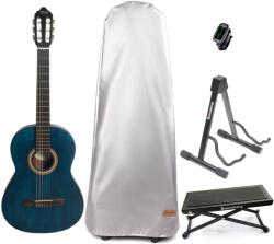 Valencia VC204 Premium SET 4/4 Transparent Blue Класическа китара