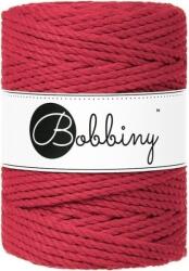 Bobbiny 3PLY Macramé Rope 5 mm 100 m Classic Red Șnur (TX-E056)