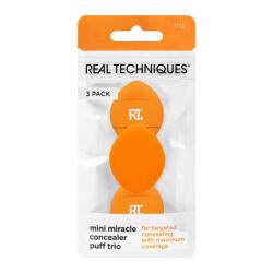 Real Techniques Mini Concealer Puff Trio Sminkszivacs 1 db