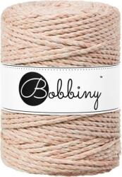 Bobbiny 3PLY Macrame Rope 5 mm 100 m Peach Shake Șnur (TX-E061)