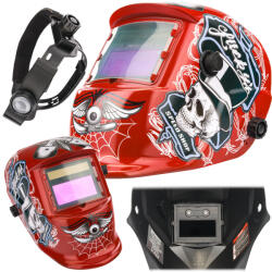 Red Technic Automata sötétedő hegesztőpajzs szűrő RED TECHNIC RTAPS0061 (RTAPS0061) - geminiduo