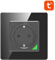 Avatto Priza Inteligenta WiFi Avatto N-WOT10-EU-B TUYA (Negru)