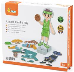Viga Toys Set magnetic, Viga, Vestimentatie baieti