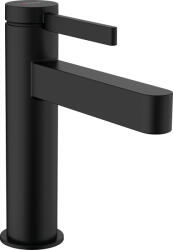 Hansgrohe Finoris, mosdócsaptelep 110, Push-Open kifolyóval, CoolStart, EcoSmart, fekete matt, 76024670 (HAN-76024670)
