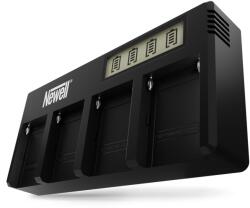  Newell DF-4CH négycsatornás töltő NP-F Sony akkumulátorokhoz