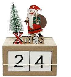  Adventi kalendár Mikulással 10*4.5*14.5cm (5999861288502) (5999861288502)