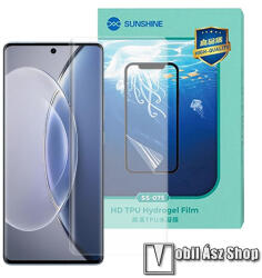 SUNSHINE Hydrogel TPU képernyővédő fólia - Ultra Clear, ÖNREGENERÁLÓ! - 1db, TOKBARÁT - Vivo X90 Pro (V2242A/V2219) (SUNS285792)
