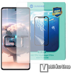SUNSHINE Hydrogel TPU képernyővédő fólia - Ultra Clear, ÖNREGENERÁLÓ! - 1db, TOKBARÁT - Infinix GT 10 Pro (X6739) (SUNS286039)