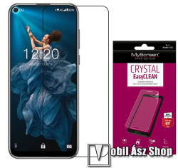 MyScreen CRYSTAL képernyővédő fólia - Crystal Clear - 1db, törlőkendővel, A képernyő sík részét védi - Oukitel C17 Pro / DIGI R2