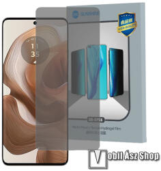 SUNSHINE Hydrogel TPU képernyővédő fólia - Anti-Peep, Betekintés elleni védelemmel! - 1db - MOTOROLA Edge 50 Ultra 5G / Moto X50 Ultra (SUNS285854)