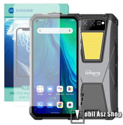 SUNSHINE Hydrogel TPU képernyővédő fólia - Ultra Clear, ÖNREGENERÁLÓ! - 1db - Unihertz Tank (SUNS286093)