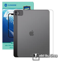 SUNSHINE Hydrogel TPU hátlapvédő fólia - 1db, Ultra Clear - APPLE iPad Pro 11 (2024) (A2837/A3006) (SUNS285866)