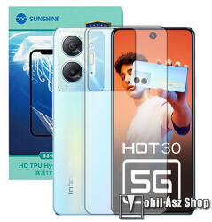 SUNSHINE Hydrogel TPU hátlapvédő fólia - 1db, Ultra Clear - Infinix Hot 30 5G (X6832) (SUNS286049)