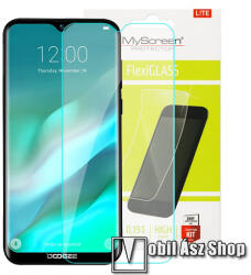 MyScreen LITE FLEXI GLASS flexibilis képernyővédő üvegfólia - karcálló, ütésálló, 0.19mm, 6H - ÁTLÁTSZÓ - Doogee X100 (M4584FLEXI)