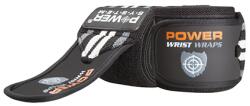 Power System 3500 WEIGHTLIFTING WRIST WRAPS (GREY) 1 pár